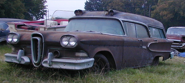 1958 Edsel Ambulance At least one example of a 1958 Corsair ambulance 