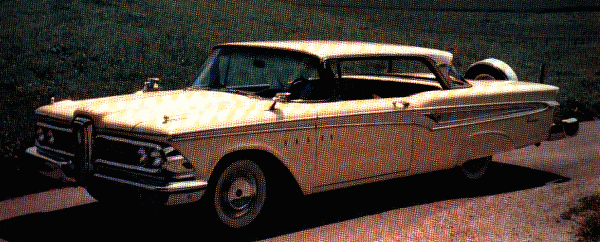 Right 59 1959 Schott Ford Edsel 2 Door Extended Rocker Panel 
